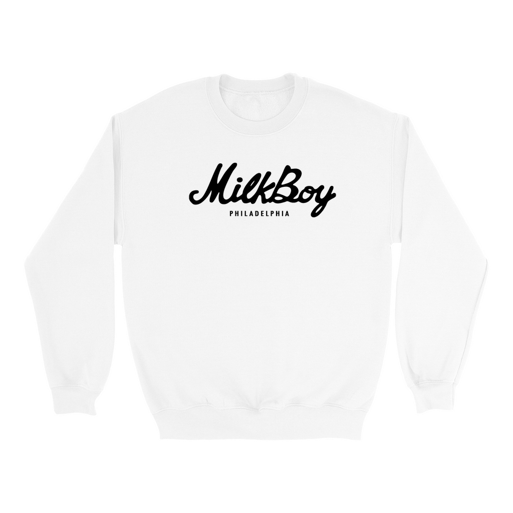 MB Black Script Sweatshirt