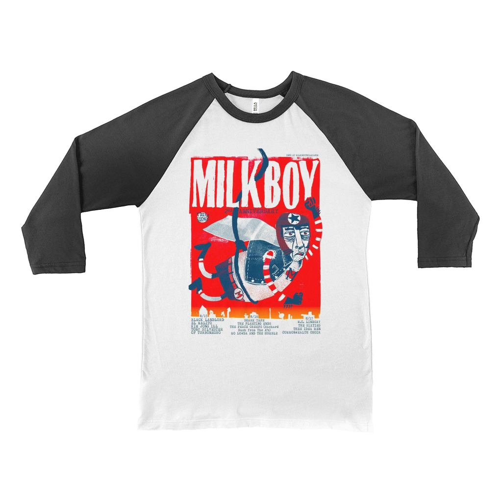 MilkBoy 2nd Anniversary 3/4 Sleeved T-Shirt