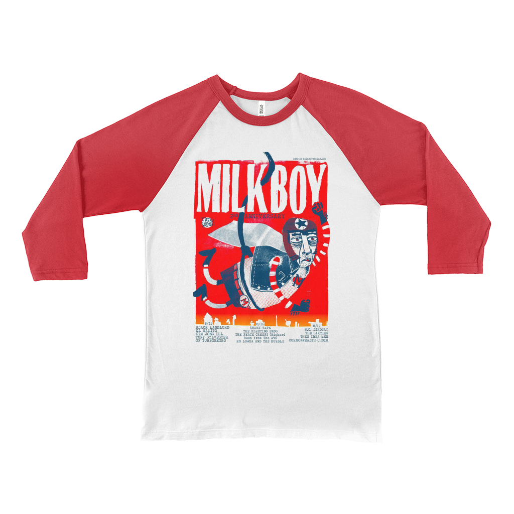 MilkBoy 2nd Anniversary 3/4 Sleeved T-Shirt